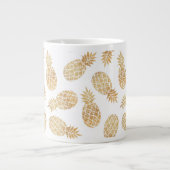 ananas GOLD PINEAPPLE chic GLAMOUR Giant Coffee Mug (Front)