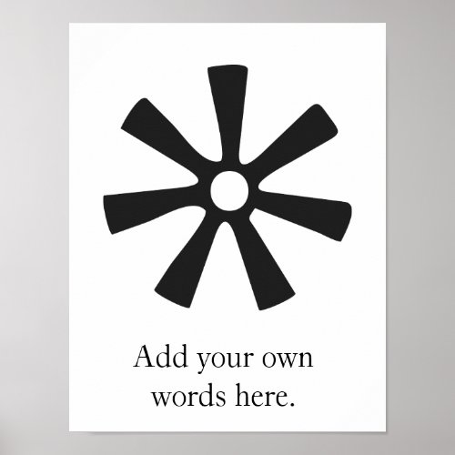 ANANSE NTONTAN  Symbol of Wisdom Creativity Poster