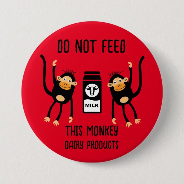 Anaphylaxis Kids Allergic Warnings Button (Front)