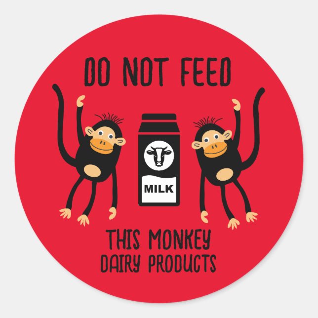 Anaphylaxis Kids Allergic Warnings Classic Round Sticker (Front)