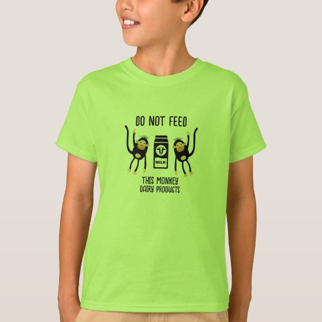 Anaphylaxis Kids Allergic Warnings T-Shirt (Front)