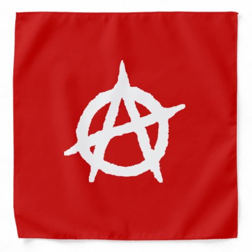 Anarchism Symbol Bandana