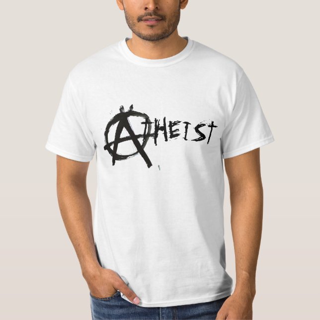 ANARCHIST ATHEIST T-SHIRT (Front)