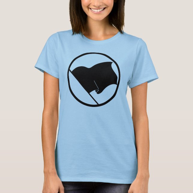 Anarchist Black Flag women's t-shirt (Front)