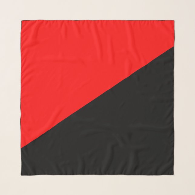 Anarchist Flag (Anarchism) Scarf (Front)