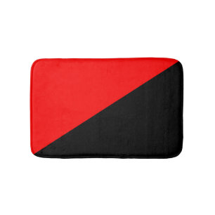 Anarchist Flag Bath Mat