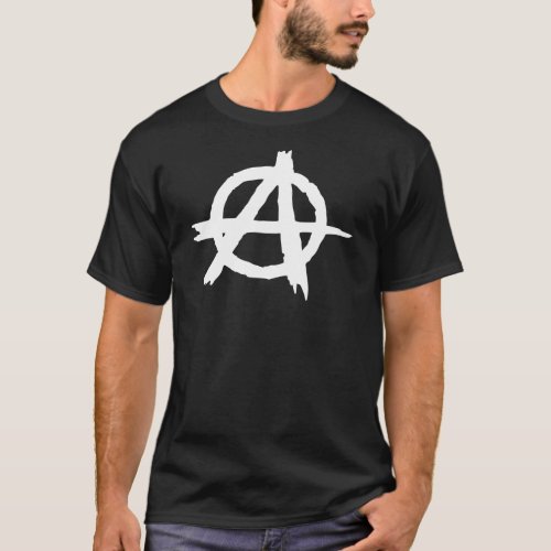 Anarchist Gift _ Anarchy Original Symbol T_Shirt
