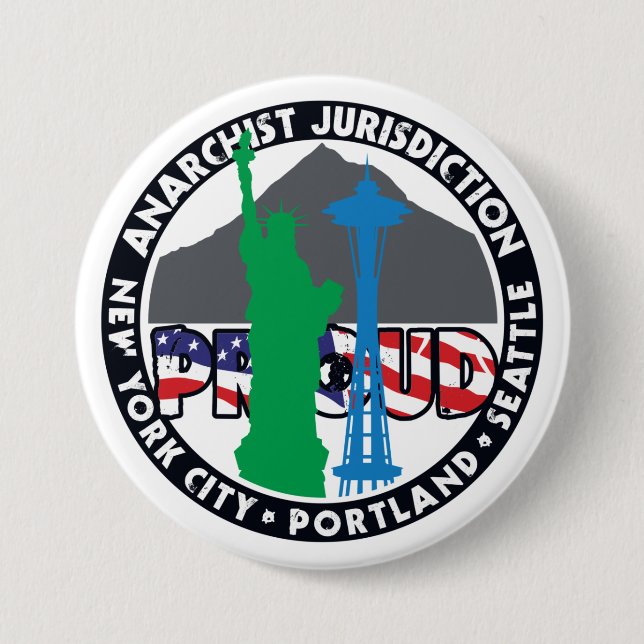 Anarchist Jurisdiction Proud Button (Front)