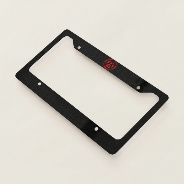 ANARCHIST LICENSE PLATE FRAME (3/4)