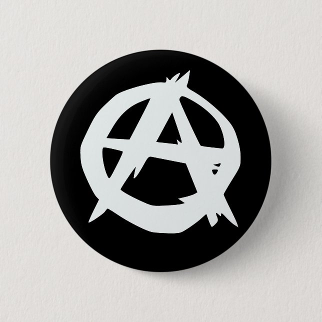 Anarchist logo button (Front)