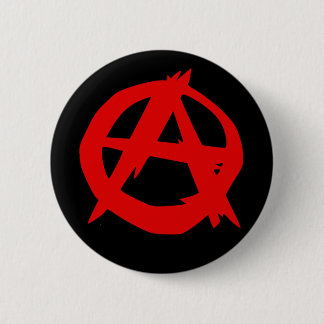 Anarchist logo button