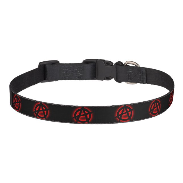 ANARCHIST PET COLLAR (Front)