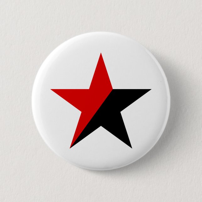 Anarchist Star Button (Front)