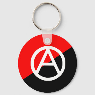 Anarchist With A Symbol2, Colombia flag Keychain