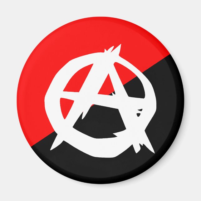 Anarchist With A Symbol, Colombia Magnet (Front)