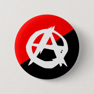 Anarchist With A Symbol, Colombia Pinback Button