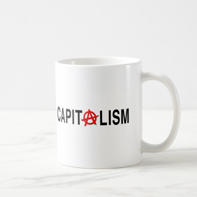 Anarcho Capitalism Coffee Mug (Right)