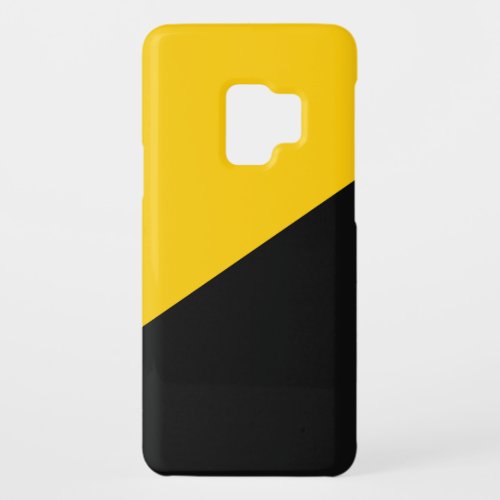 Anarcho Capitalist Black and Yellow Case_Mate Samsung Galaxy S9 Case
