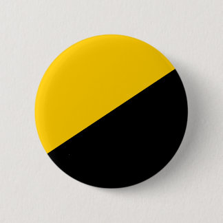 Anarcho Capitalist Black and Yellow Pinback Button