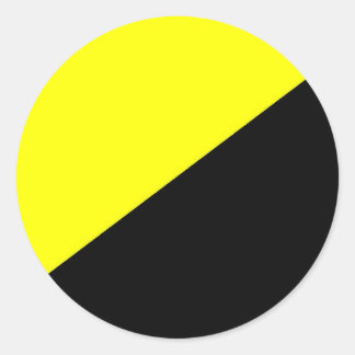Anarcho Capitalist Classic Round Sticker