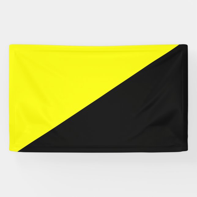 Anarcho-Capitalist Flag Banner (Horizontal)