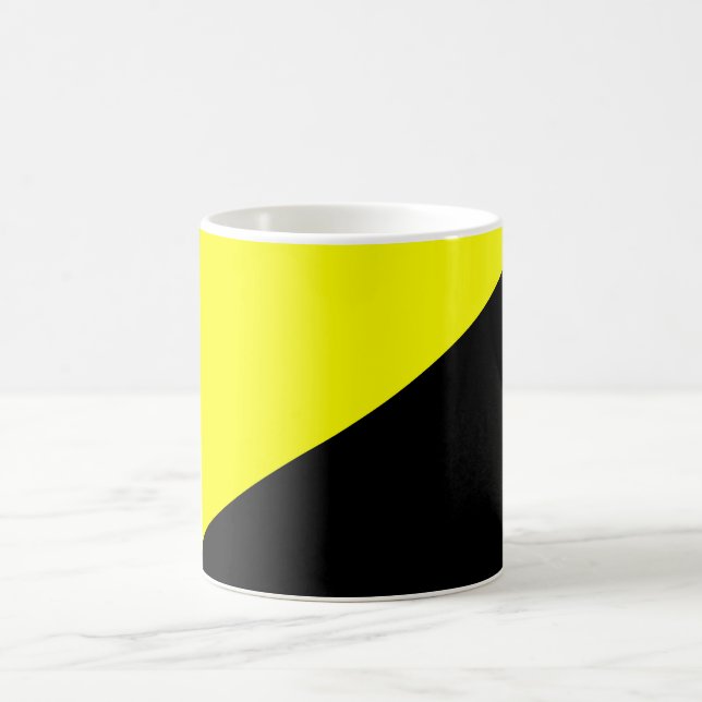 Anarcho-Capitalist Flag Coffee Mug (Center)