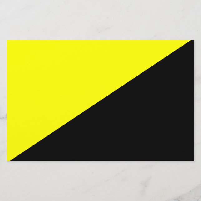 Anarcho-Capitalist Flag Stationery (Front)