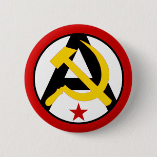 Anarcho-communist logo button