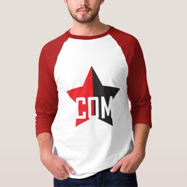 Anarcho-Communist Star T-Shirt (Front)
