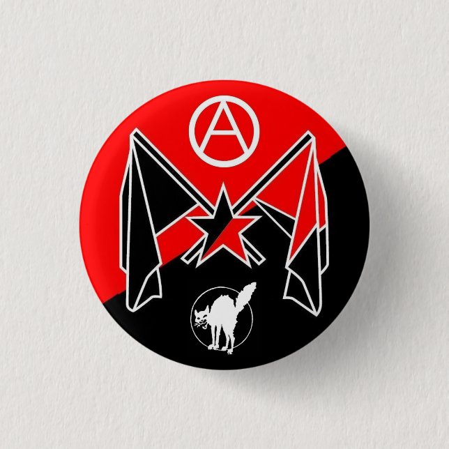 anarcho-syndicalism button (Front)