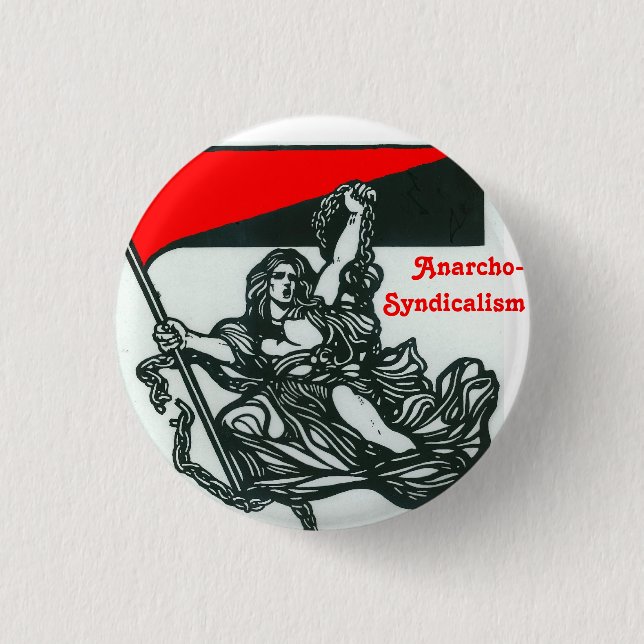 anarcho-syndicalism button (Front)
