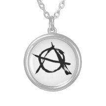Anarchy A Small Round Plated Necklace