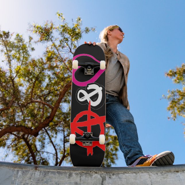 Anarchy and Love Skateboard (Outdoor 1)