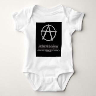 anarchy. baby bodysuit