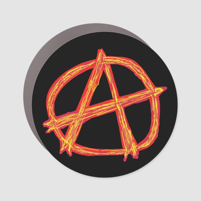 Anarchy Car Magnet (Front)