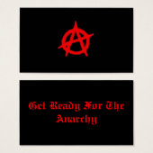 Anarchy Card (Front & Back)