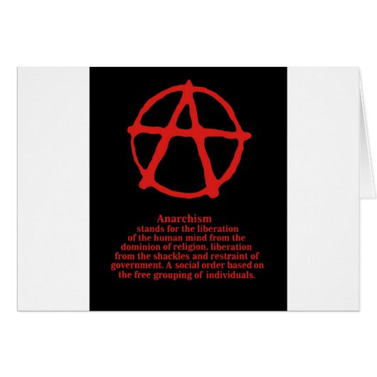 Anarchy Cards (Front Horizontal)