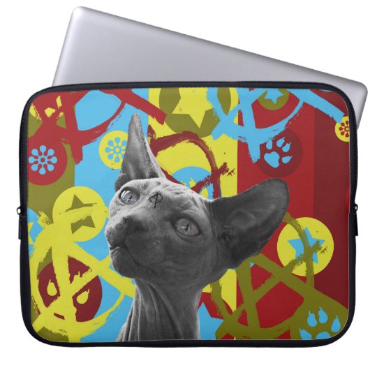 Anarchy Cat Computer Sleeve Anarchy Cat Computer Sleeve - Zazzle - 웹