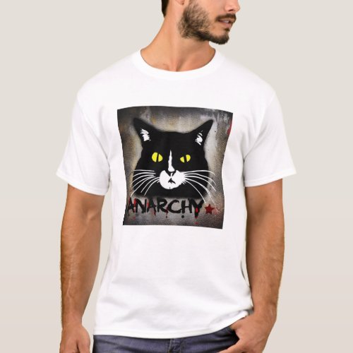 ANARCHY CAT T_Shirt