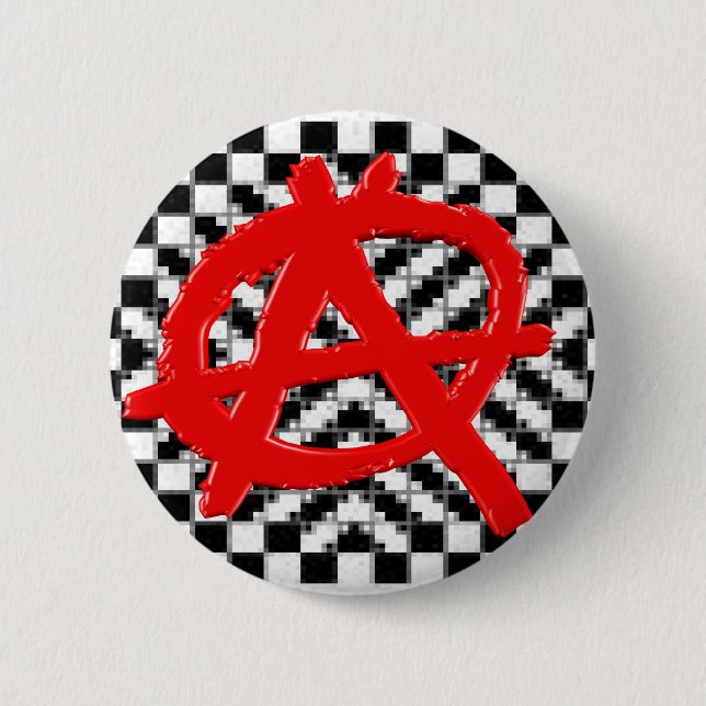 Anarchy checker(red) Button (Front)