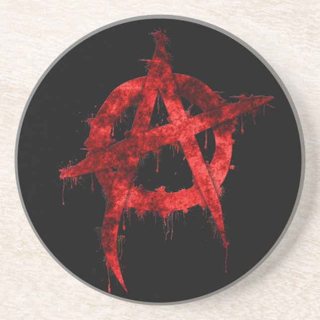 Anarchy Drink Coaster (Front)