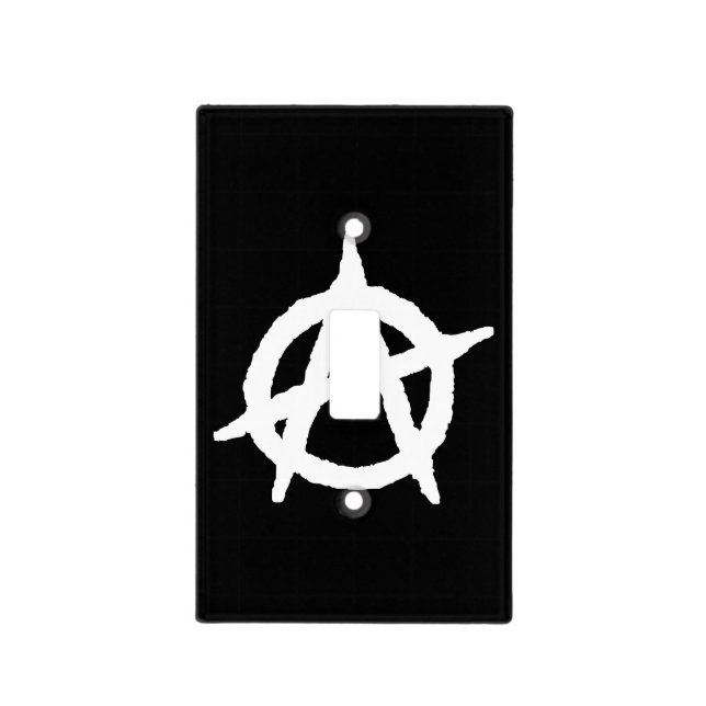 Anarchy - Emo - Goth - Light Switch Cover (Front)