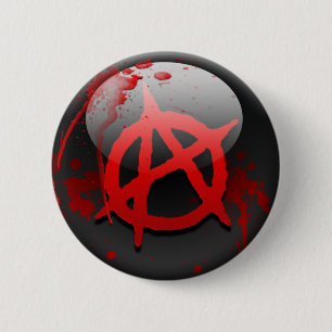 Anarchy Flag Pinback Button