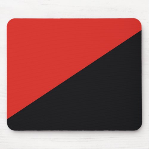 anarchy flag symbol punk communism socialism red b mouse pad