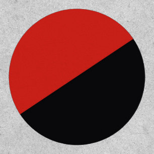 anarchy flag symbol punk communism socialism red b patch