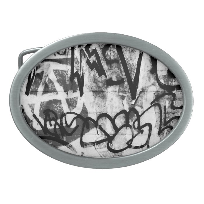 Anarchy Graffiti Belt Buckle