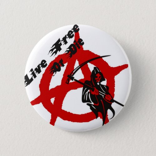Anarchy Grim Reaper Button