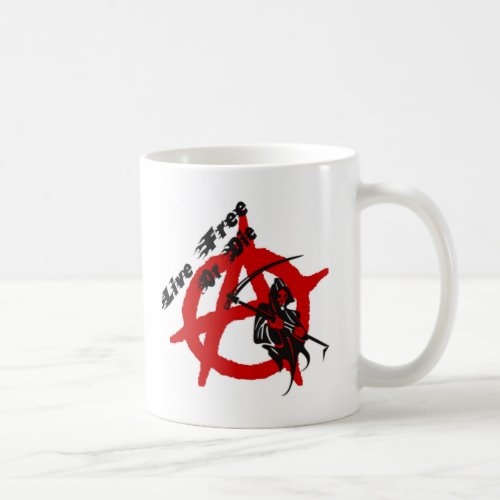 Anarchy Grim Reaper Coffee Mug