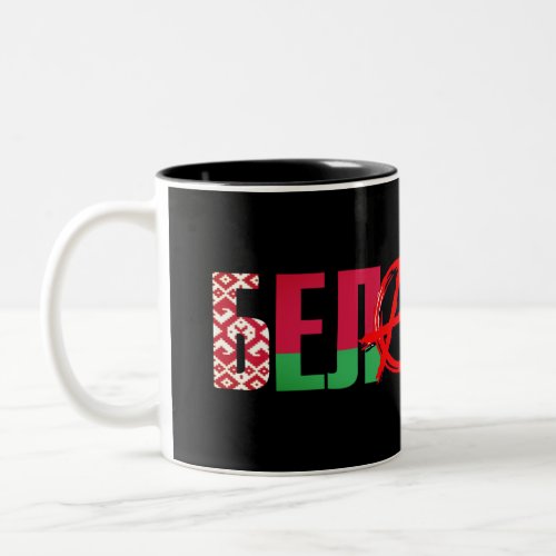 Anarchy in Belarus Two_Tone Coffee Mug