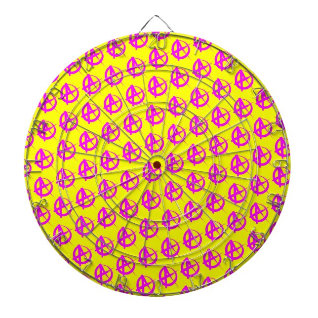 Anarchy Pattern Dart Board (Front)